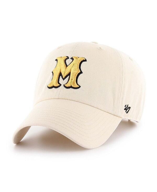 メンズ 47 ブランド メンズ アクセサリー 帽子 47 Brand Men s Natural Missouri Tigers Clean Up Adjustable Hat Natural アニマル