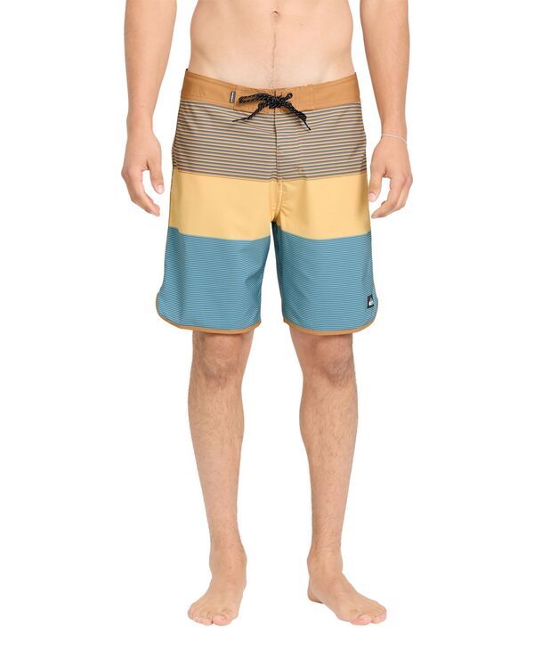 クイックシルバー メンズ 水着 ハーフパンツ・ショーツ ショートパンツ シルク Quiksilver Mens Surfsilk Tijuana 19 Boardshorts Rattan