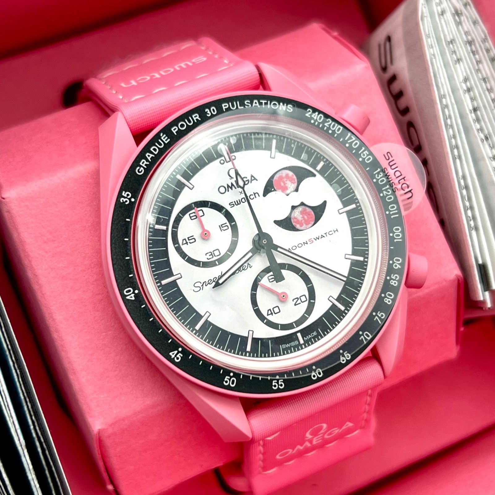 ファッション販売中 未使用品 OMEGA Swatch オメガスウォッチ SNOOPY 