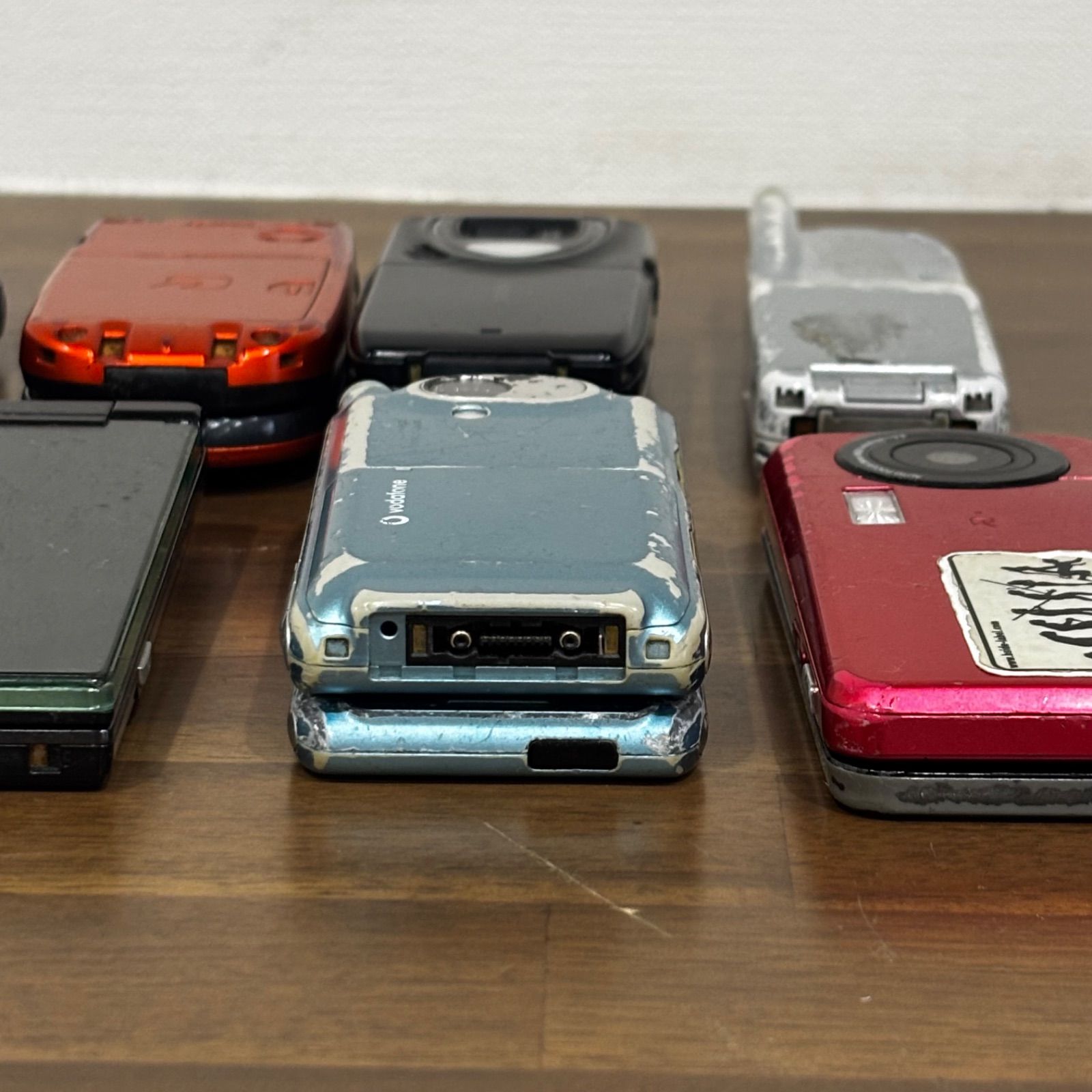 ガラケー ジャンク 7台 docomo J-phone まとめ売り - メルカリ
