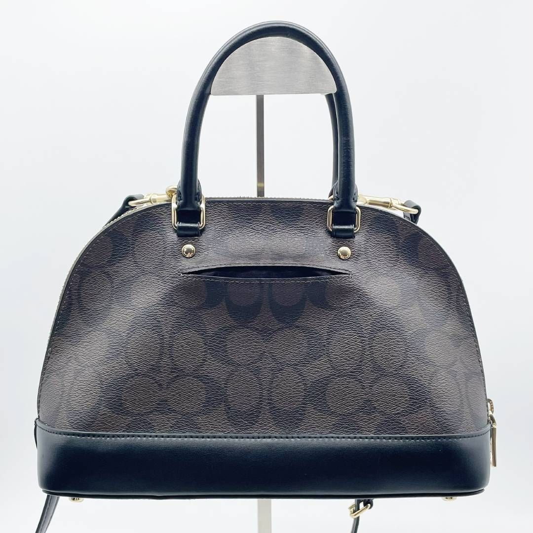 ✨美品✨ COACH コーチ ミニベネット サッチェル ネイビー ミニ 