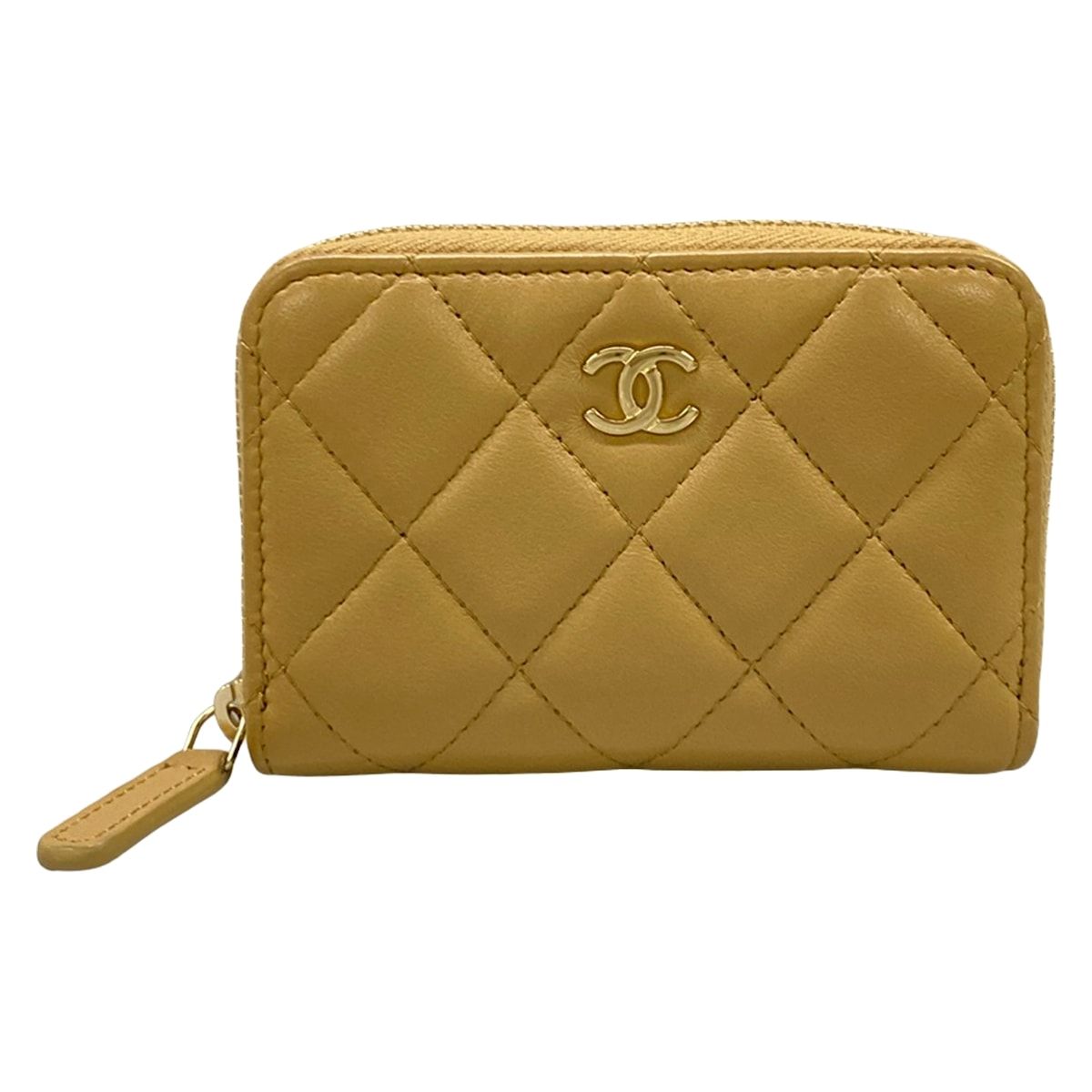 正規品 シャネル マトラッセ ゴールド金具 ジップ パース ケース CHANEL(シャネル) コインケース クラシック ジップ コインパース