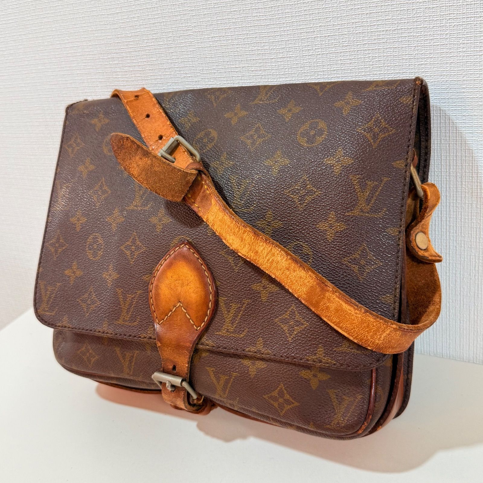 LOUIS VUITTON ルイヴィトン モノグラム カルトシエール 美品 - メルカリ