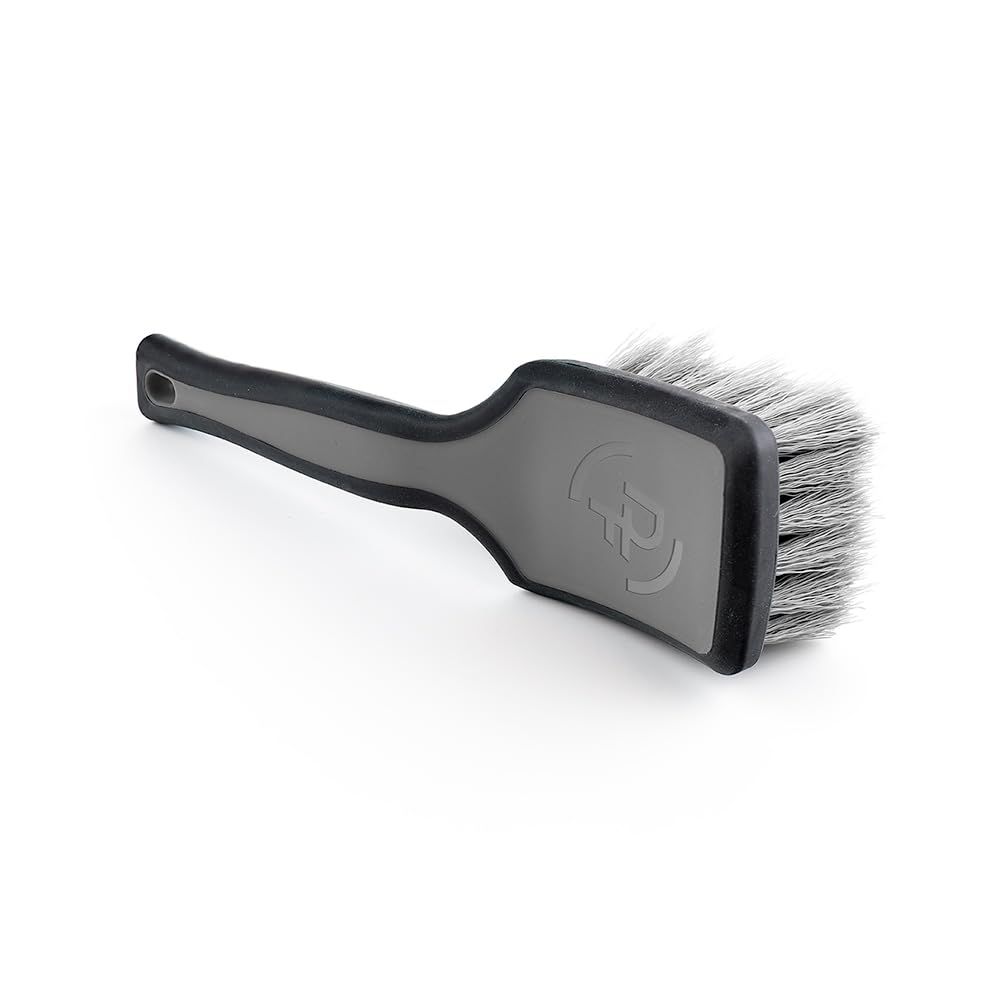 【国内正規品】Detail Factory (ディテールファクトリー) Tire Scrub Brush タイヤ スクラブ ブラシ - 人間工学に基づいたデザイン タイヤを簡単に掃除 (グレー, レギュラー) 国内発送 4,766円