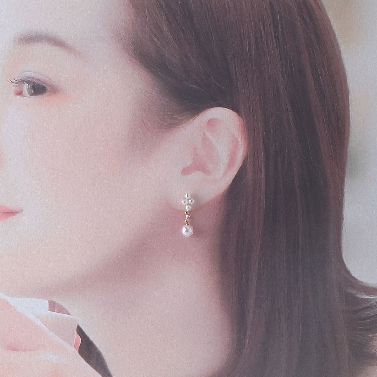 MIKIMOTO】パール×ダイアモンドピアス 【公式通販】