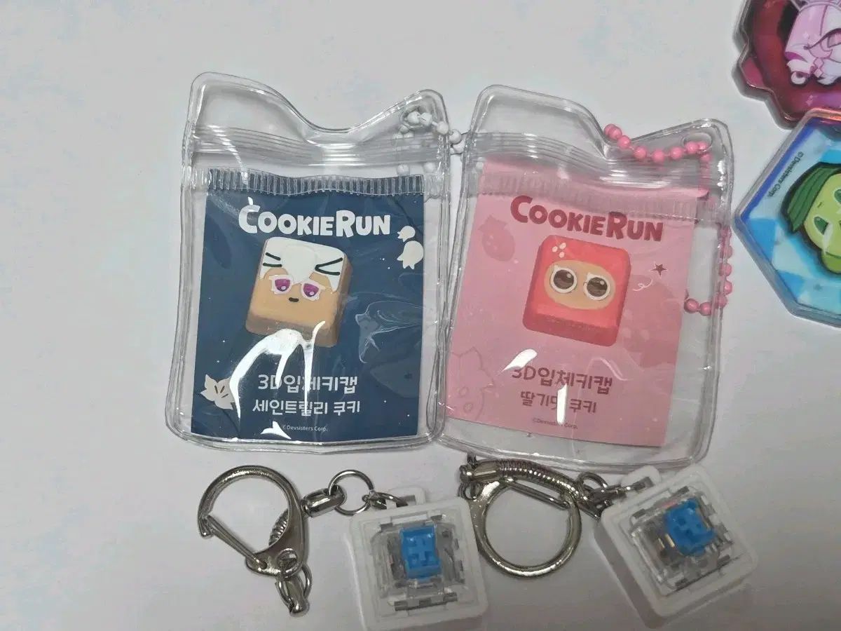 クッキーラン クッキー＆モア セントリリー クッキーな いちご味クッキー キーキャップ キーリング まとめ売り