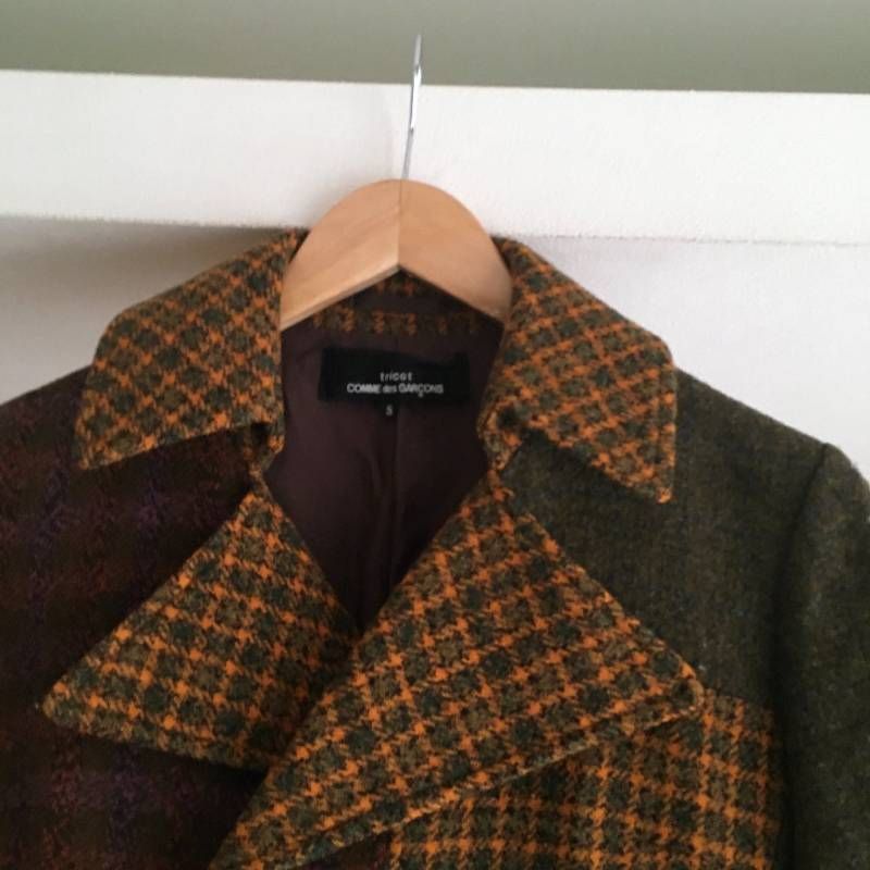 美品 AD2001 tricot COMME des GARCONSトリココムデギャルソン コートM