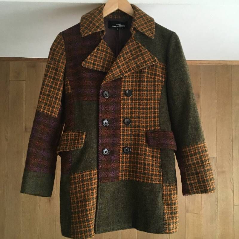美品 AD2001 tricot COMME des GARCONSトリココムデギャルソン コートM