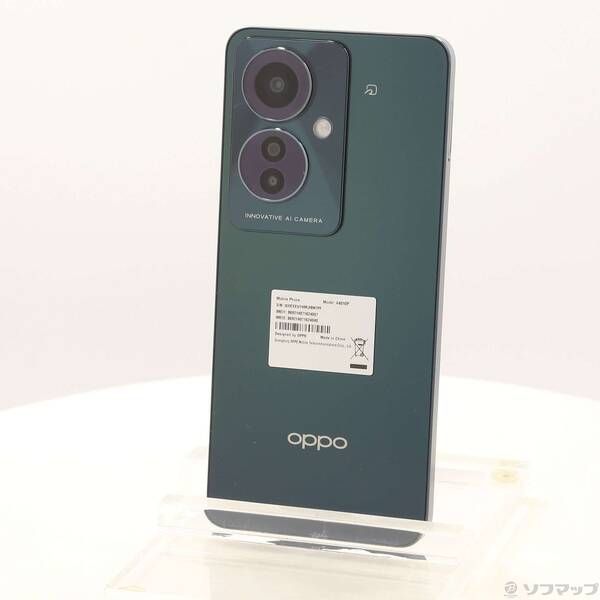 OPPO Reno11 A 本体 グリーン ソフマップ 〔品〕 OPPO Reno11 A 128GB ダークグリーン YMOPRENO11A Y