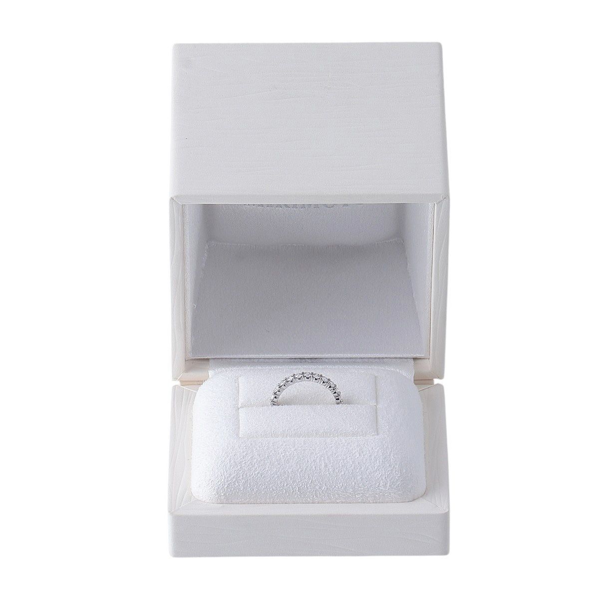 ミキモト フルエタニティ ダイヤ リング 現行モデル 7号 0.84ct Pt950 