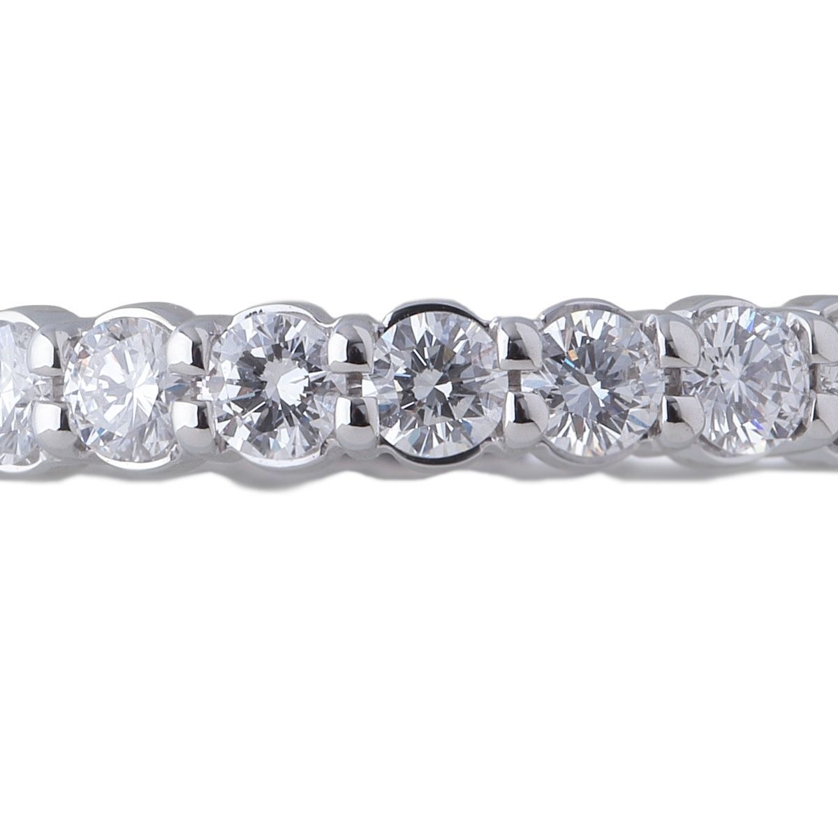 ミキモト フルエタニティ ダイヤ リング 現行モデル 7号 0.84ct Pt950 
