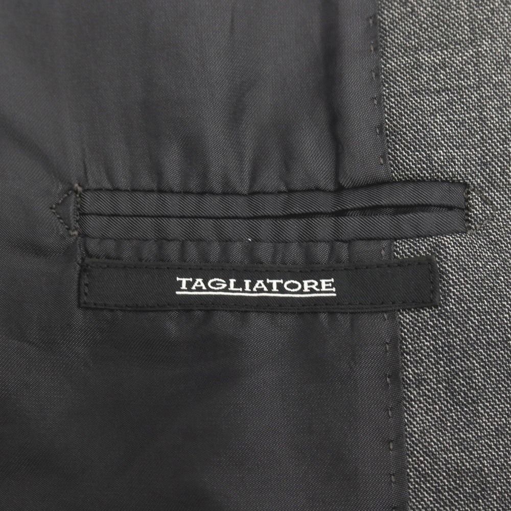 中古】タリアトーレ TAGLIATORE ウール 2つボタンスーツ グレー