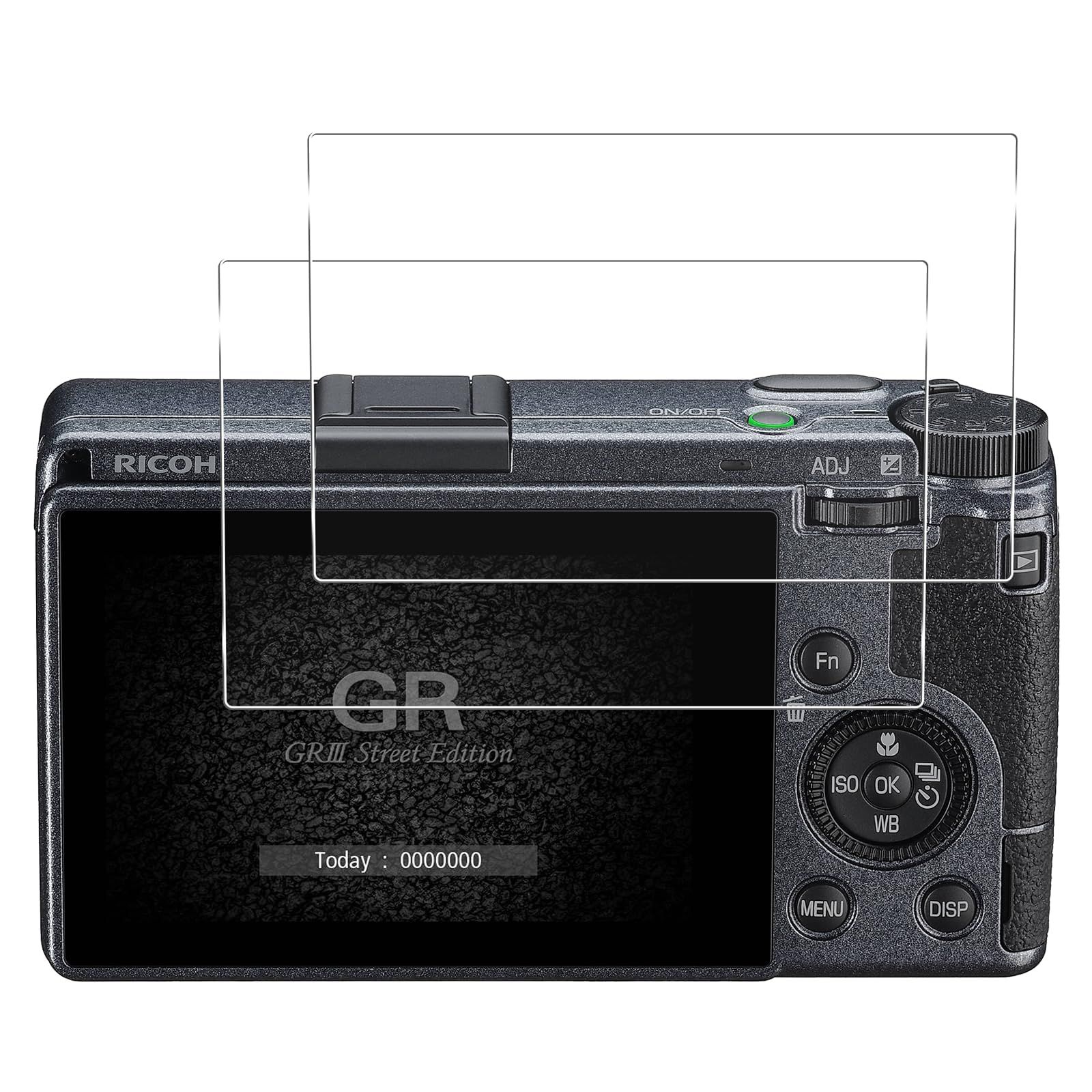 対応 Ricoh GR3 / GR3X ガラスフィルム【2枚セット-日本旭硝子製