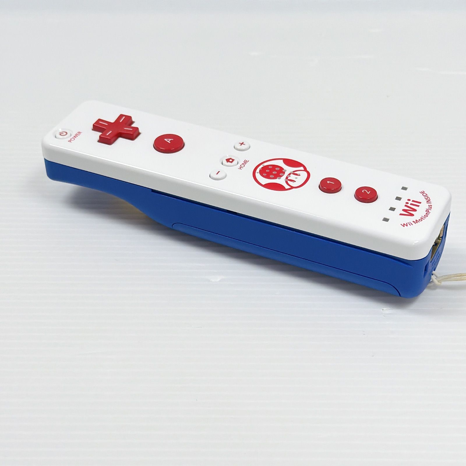 美品 ／ 動作確認済み Wiiリモコンプラス 純正 キノピオ カバー ストラップ付 即日発送 美品 ニンテンドー Wii リモコンプラス キノピオ 動作確認済み wii
