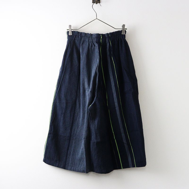 玉木新雌 タマキニイメ tamaki niime wide pants SHORT＼ネイビー