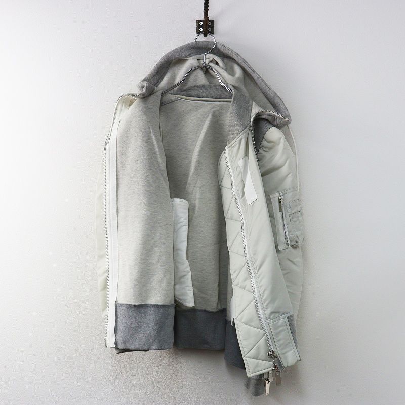 サカイ sacai Nylon Twill × Sponge Blouson ドッキングブルゾン 2