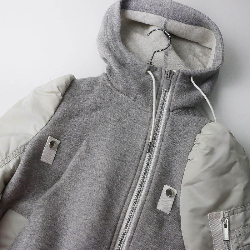 サカイ sacai Nylon Twill × Sponge Blouson ドッキングブルゾン 2