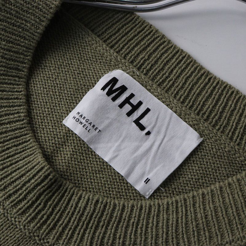 2024SS エムエイチエル MHL MARGARET HOWELL ROUGH COTTON LINEN VEST