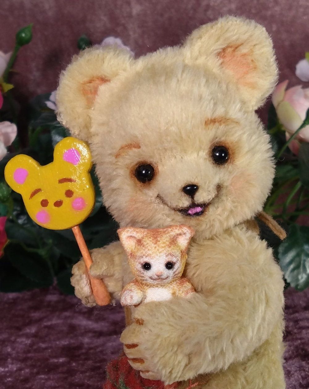 ひげくまさんのみんななかよしプチシリーズ　ココとねこちゃん