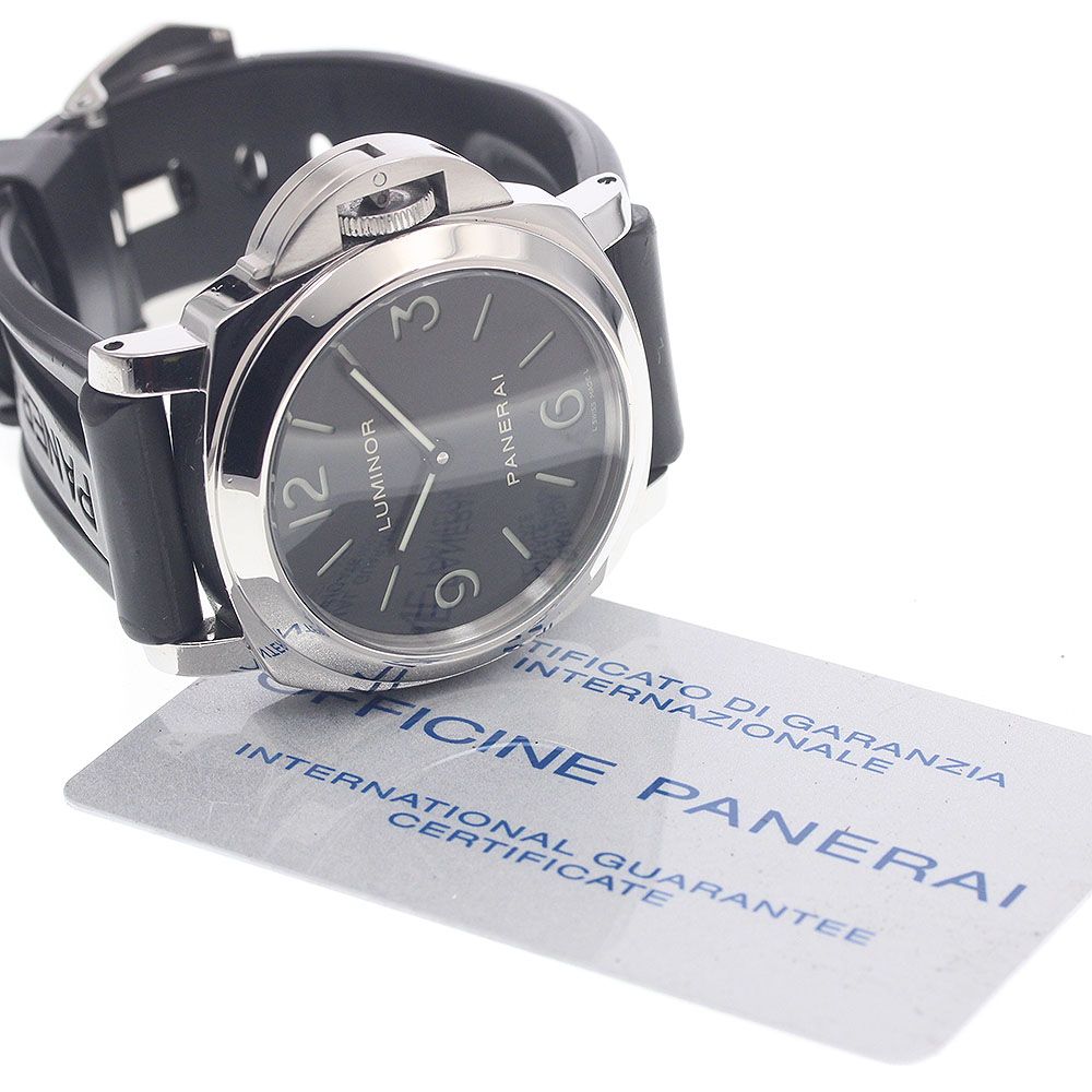 パネライ PANERAI PAM00112 ルミノールベース 44MM 手巻き メンズ