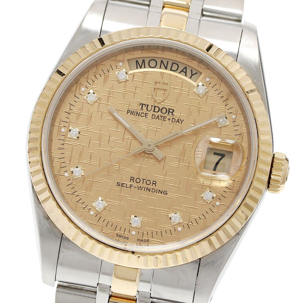 ベルト訳あり チュードル TUDOR 92513 プリンセス デイト YGコンビ 10Pダイヤ cal.2671 自動巻き レディース _831428 楽天市場】ベルト訳あり チュードル TUDOR 92513 プリンセス デイト YG