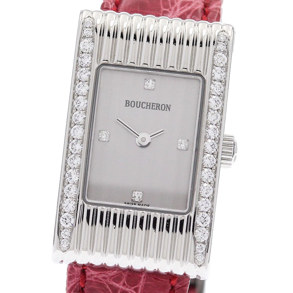 ブシュロン Boucheron リフレ サイドダイヤ 4P クォーツ レディース _954245 BOUCHERON（ブシュロン） リフレ サイドダイヤ 4P クォーツ レディース