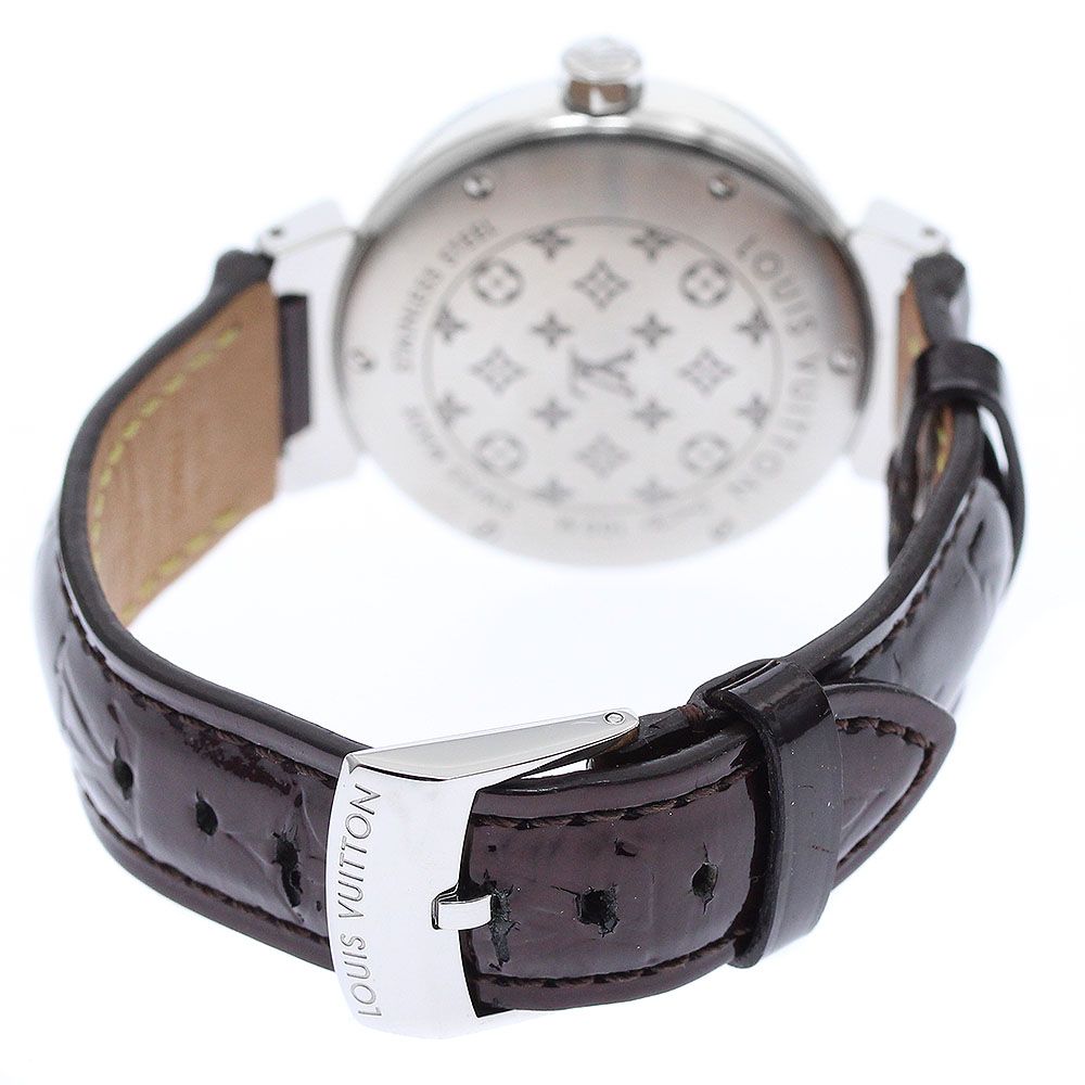 ルイ・ヴィトン LOUIS VUITTON Q131P タンブール フォーエバー ダイヤ クォーツ レディース 保証書付き_817067 LOUIS VUITTON（ルイ・ヴィトン） LOUIS VUITTON Q131P タンブール