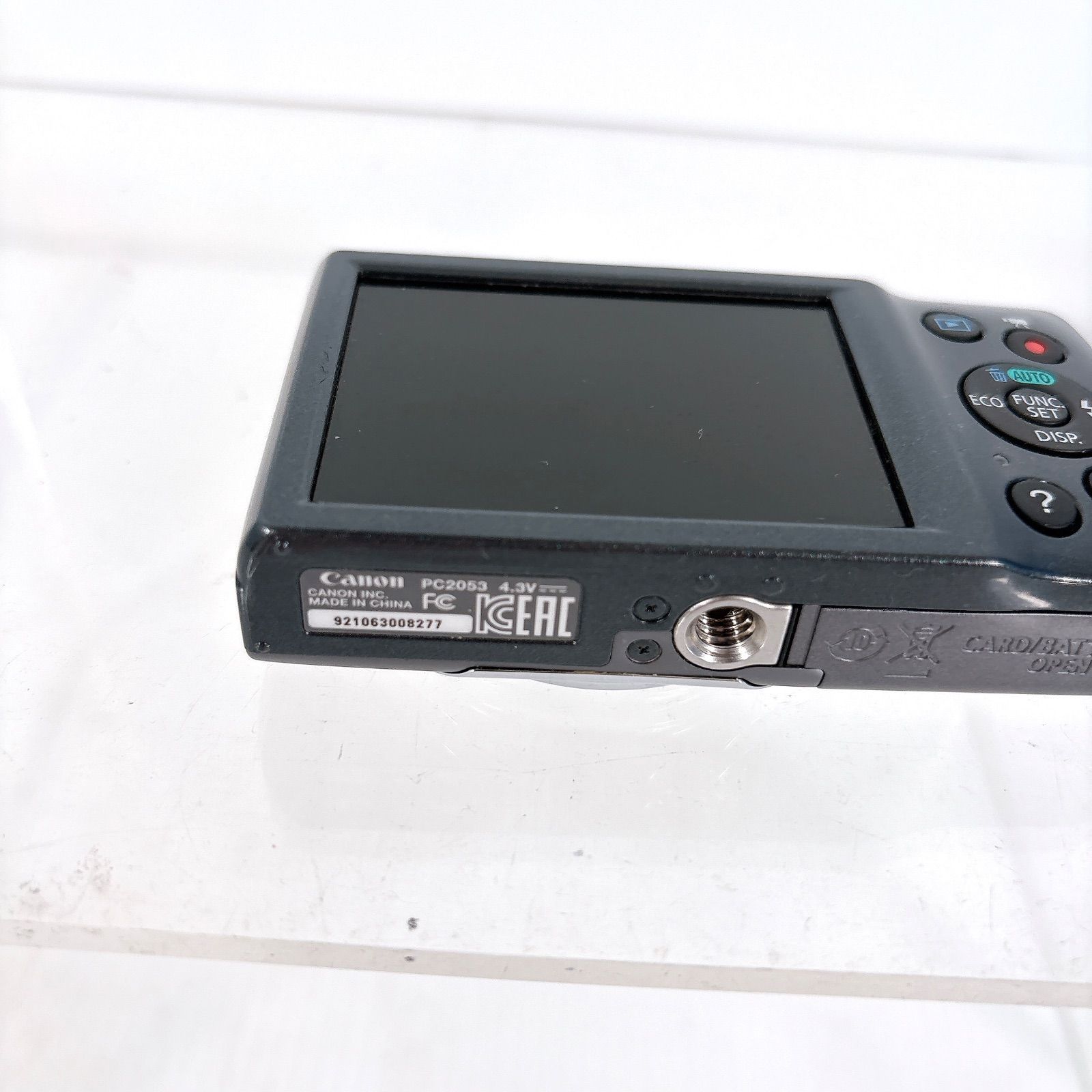Canon IXY 130】グレー 8GBカード付【美品・動作確認済デジカメ 
