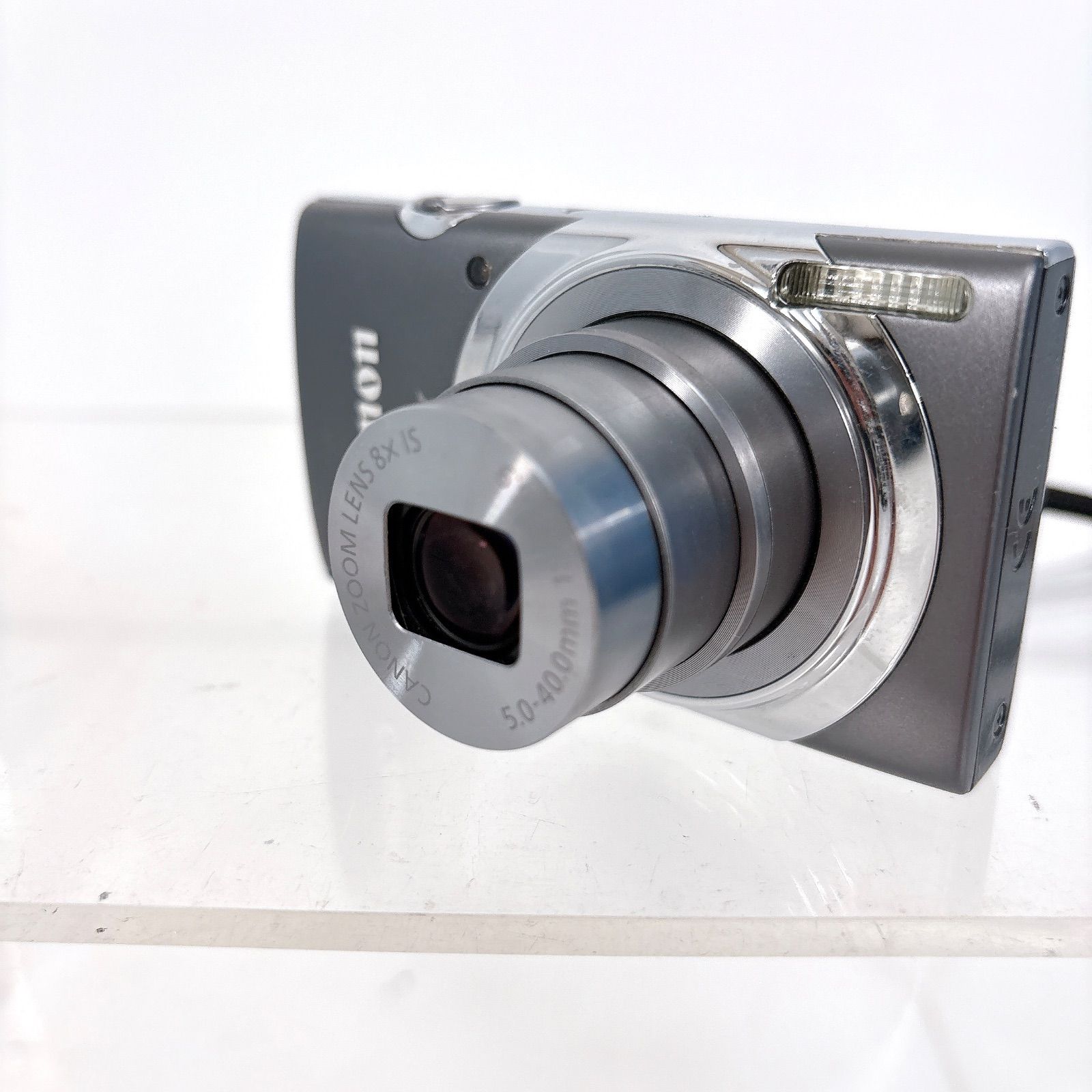 Canon IXY 130】グレー 8GBカード付【美品・動作確認済デジカメ 