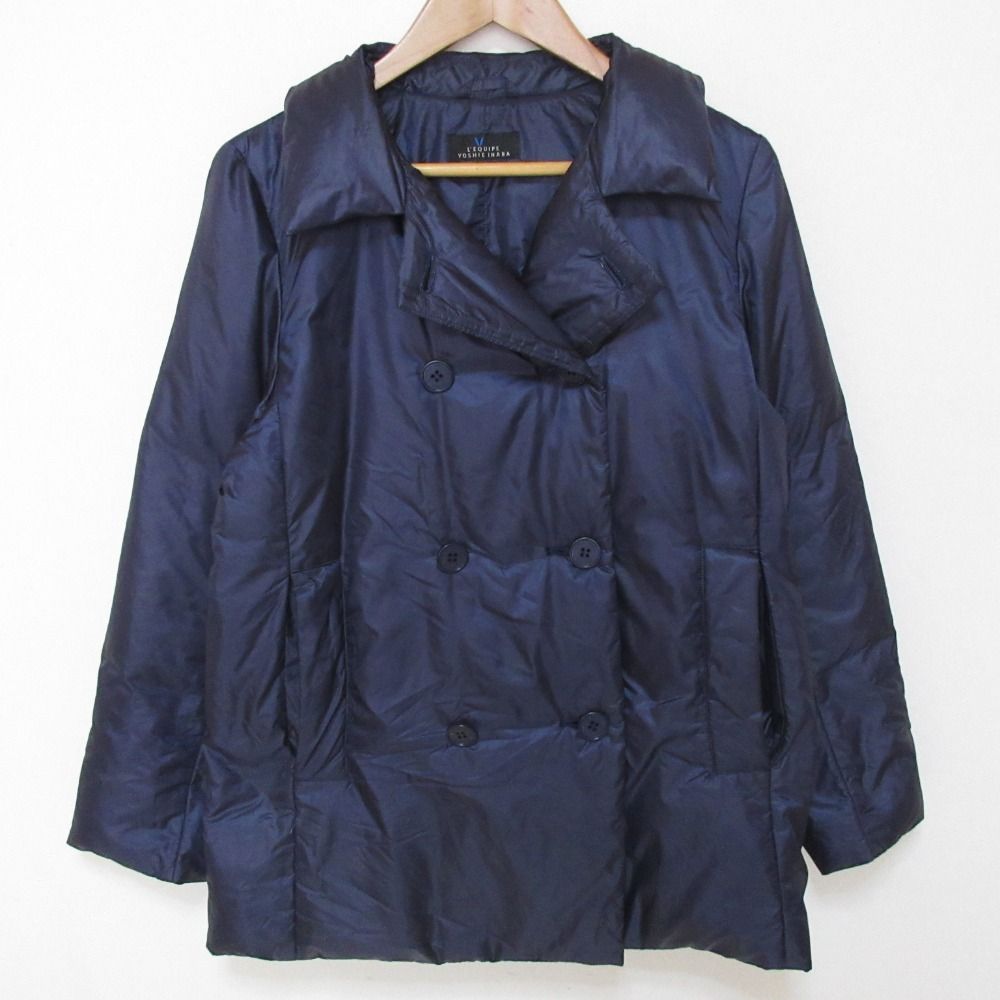 美品 L'EQUIPE YOSHIE INABA レキップヨシエイナバ ダブル ダウン 美品 L'EQUIPE YOSHIE INABA レキップヨシエイナバ ダブル ダウン