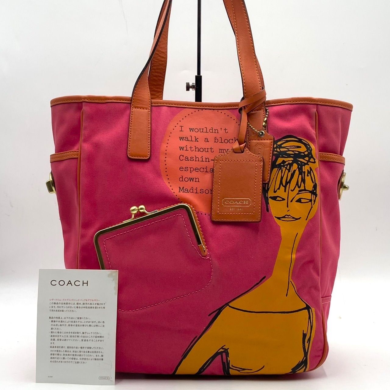 美品○ COACH コーチ ボニーコレクション ハンドバッグ トートバッグ 