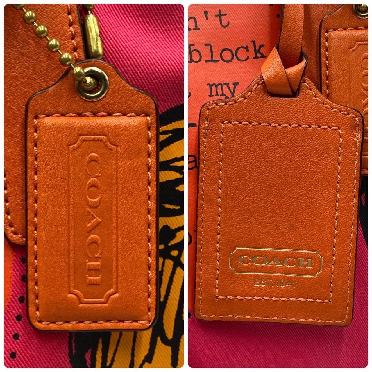 3 極美品 COACH コーチ ショルダーバッグ がま口ポケット レディース