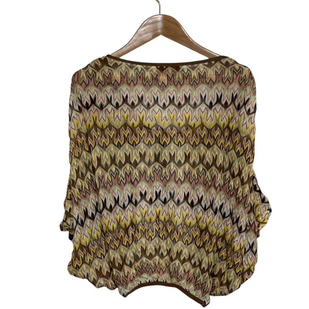 美品 MISSONI ミッソーニ フィアンマート ノースリーブニット ドルマン