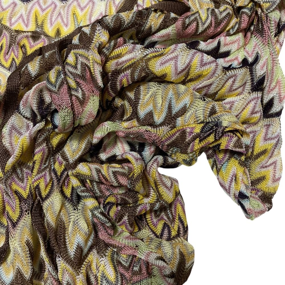 美品 MISSONI ミッソーニ フィアンマート ノースリーブニット ドルマン