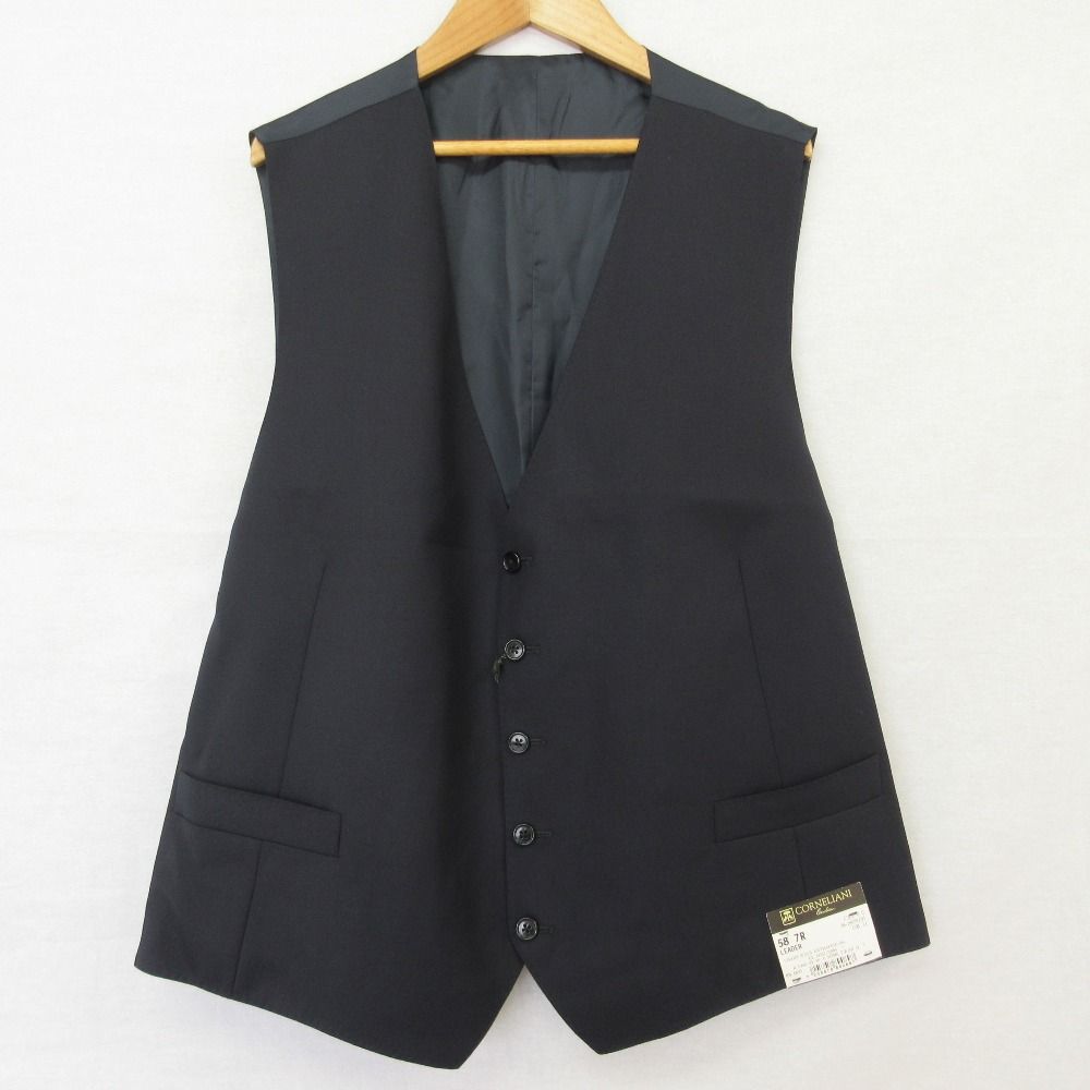 未使用 CORNELIANI コルネリアーニ ソリッド ジレ ベスト 大きいサイズ 
