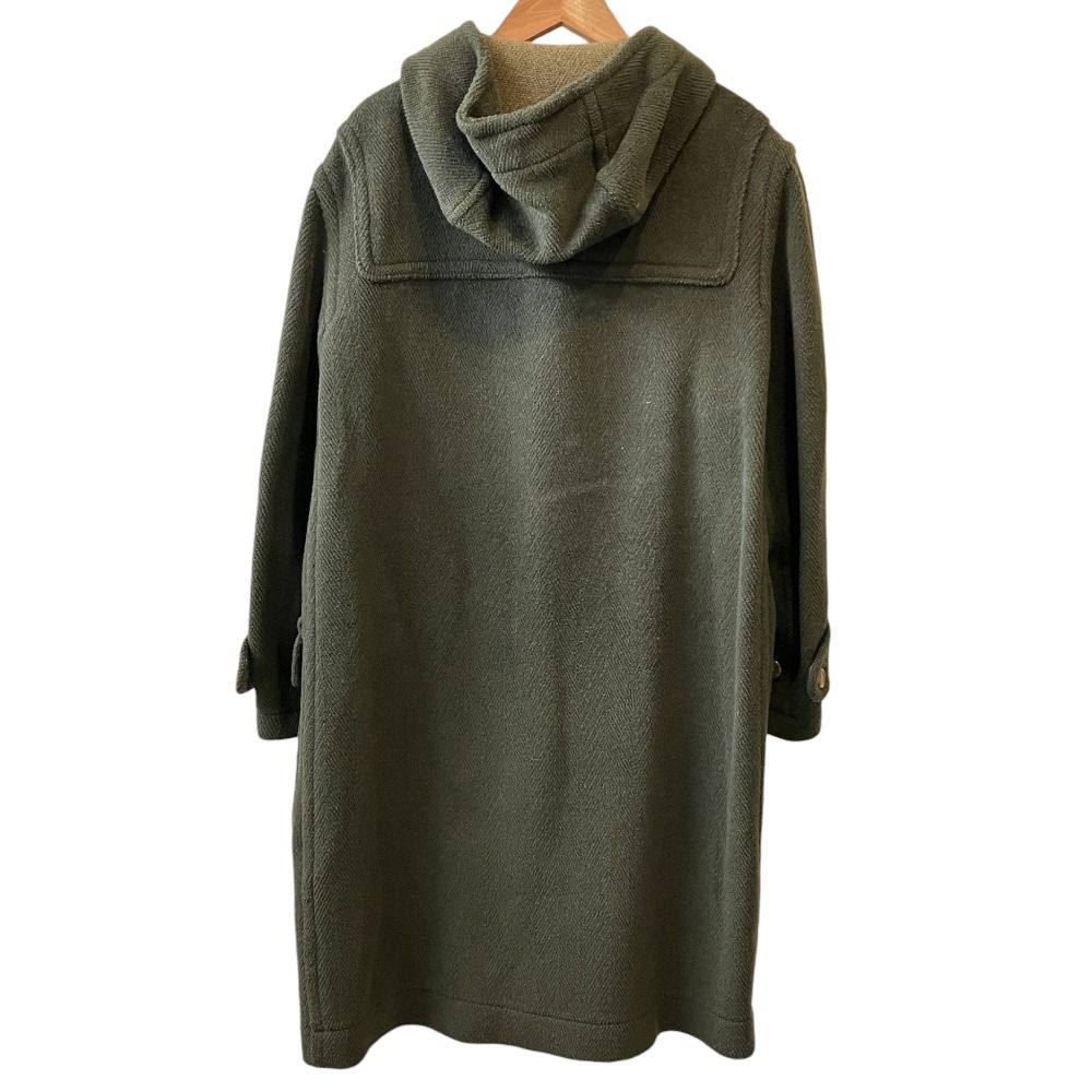 グレンフェル　90s GRENFELL　ダッフルコート WOOL カーキ　38 良品 GRENFELL グレンフェル 英国製 ウール ダッフルコート 32 カーキ