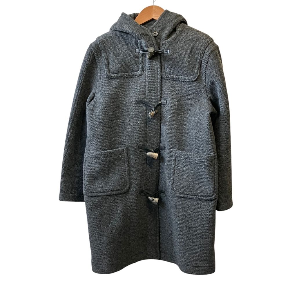 美品　OLD ENGLAND グレー ダッフルコート　size8 美品 OLD ENGLAND オールドイングランド ウール ダッフルコート グレー