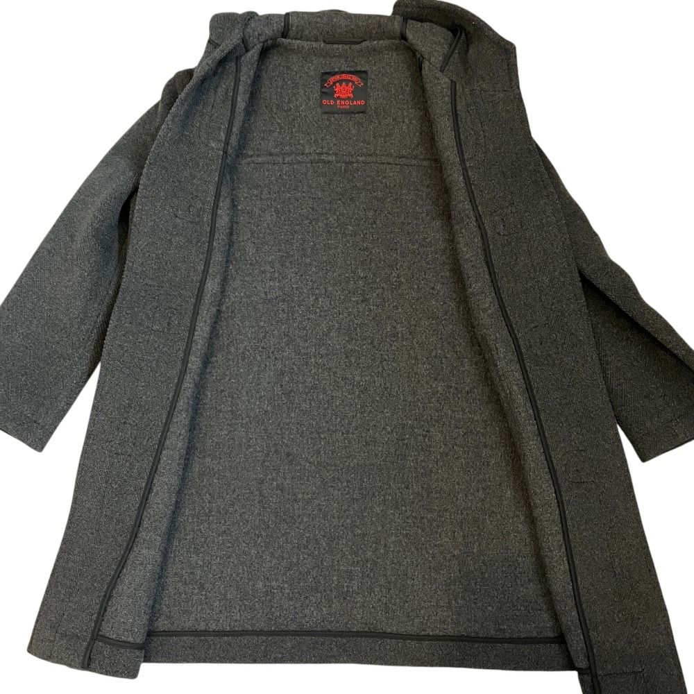 美品 OLD ENGLAND オールドイングランド ウール ダッフルコート グレー 美品 OLD ENGLAND オールドイングランド ウール ダッフルコート グレー