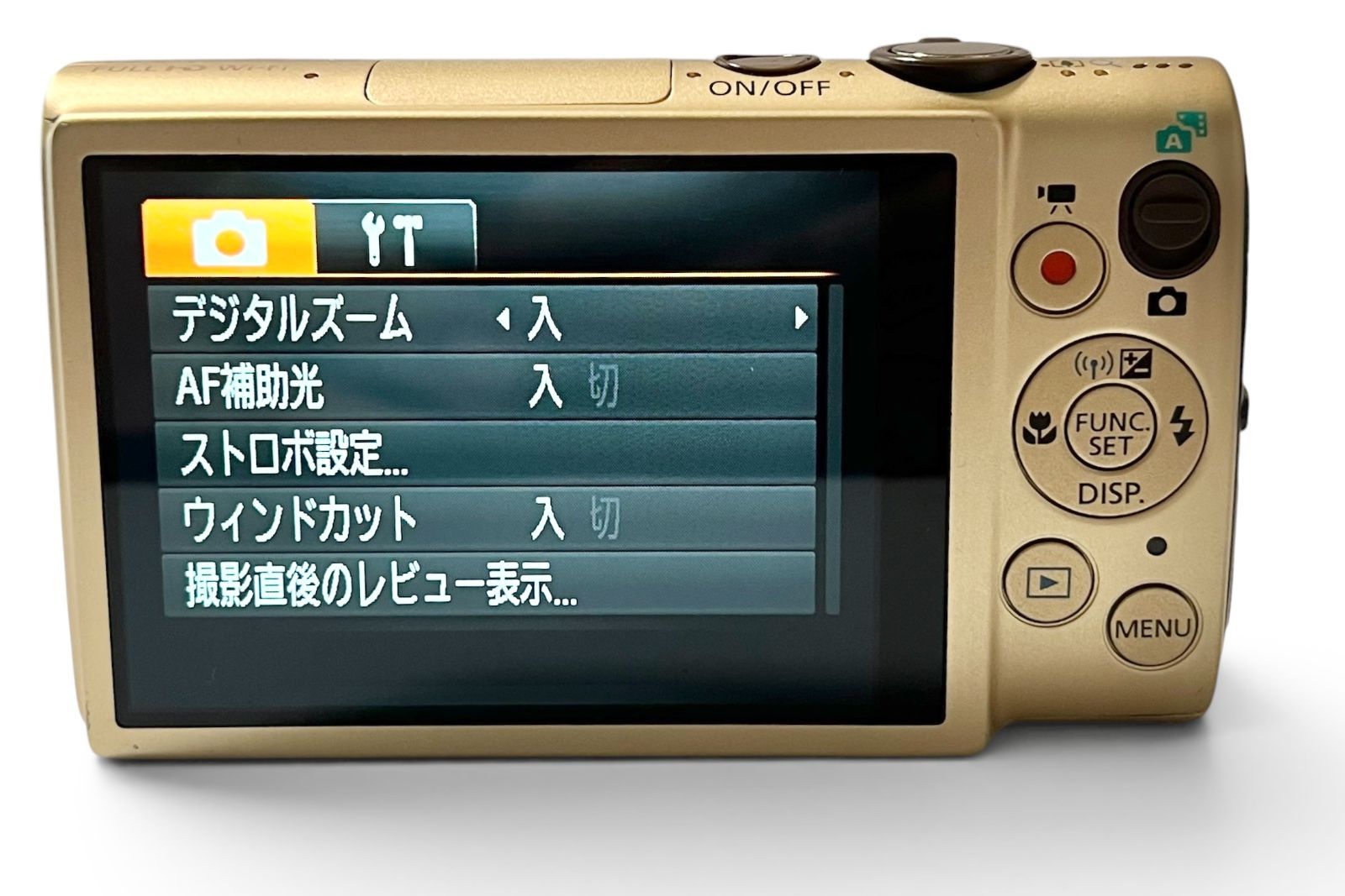 ☆元箱付き・極上品☆ キヤノン Canon IXY 620F ゴールド Wi-Fi搭載