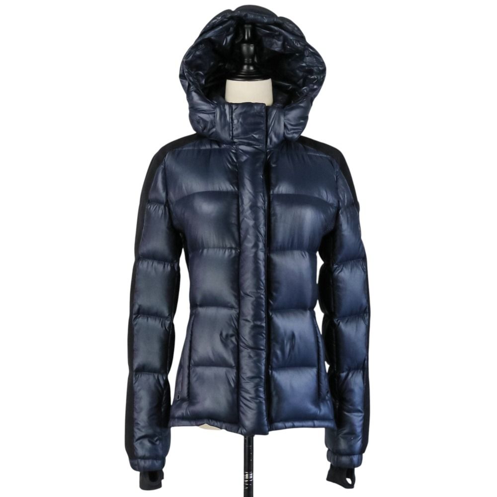 良品 PRADA SPORT プラダスポーツ ダウンジャケット 44 ネイビー