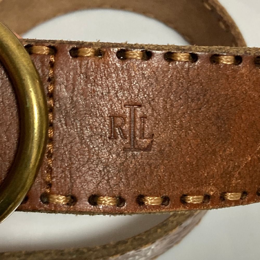 良品 LAUREN RALPH LAUREN ローレンラルフローレン バックルベルト ブラウン レディース 古着 中古 USED 中古・古着通販】LAUREN RALPH LAUREN (ローレンラルフローレン