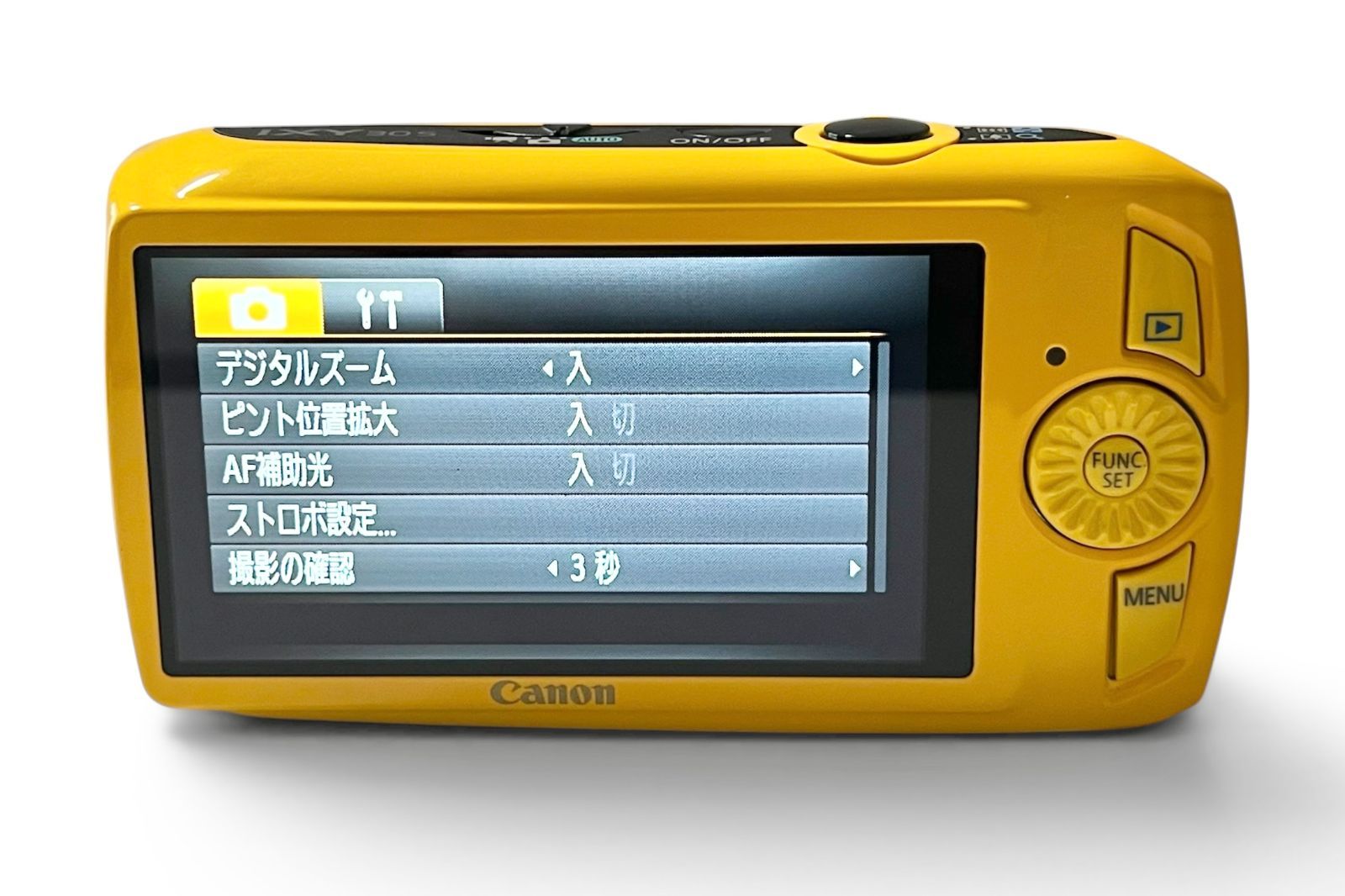 ☆極上品・希少カラー☆ キヤノン Canon IXY 30S イエロー F2.0レンズ