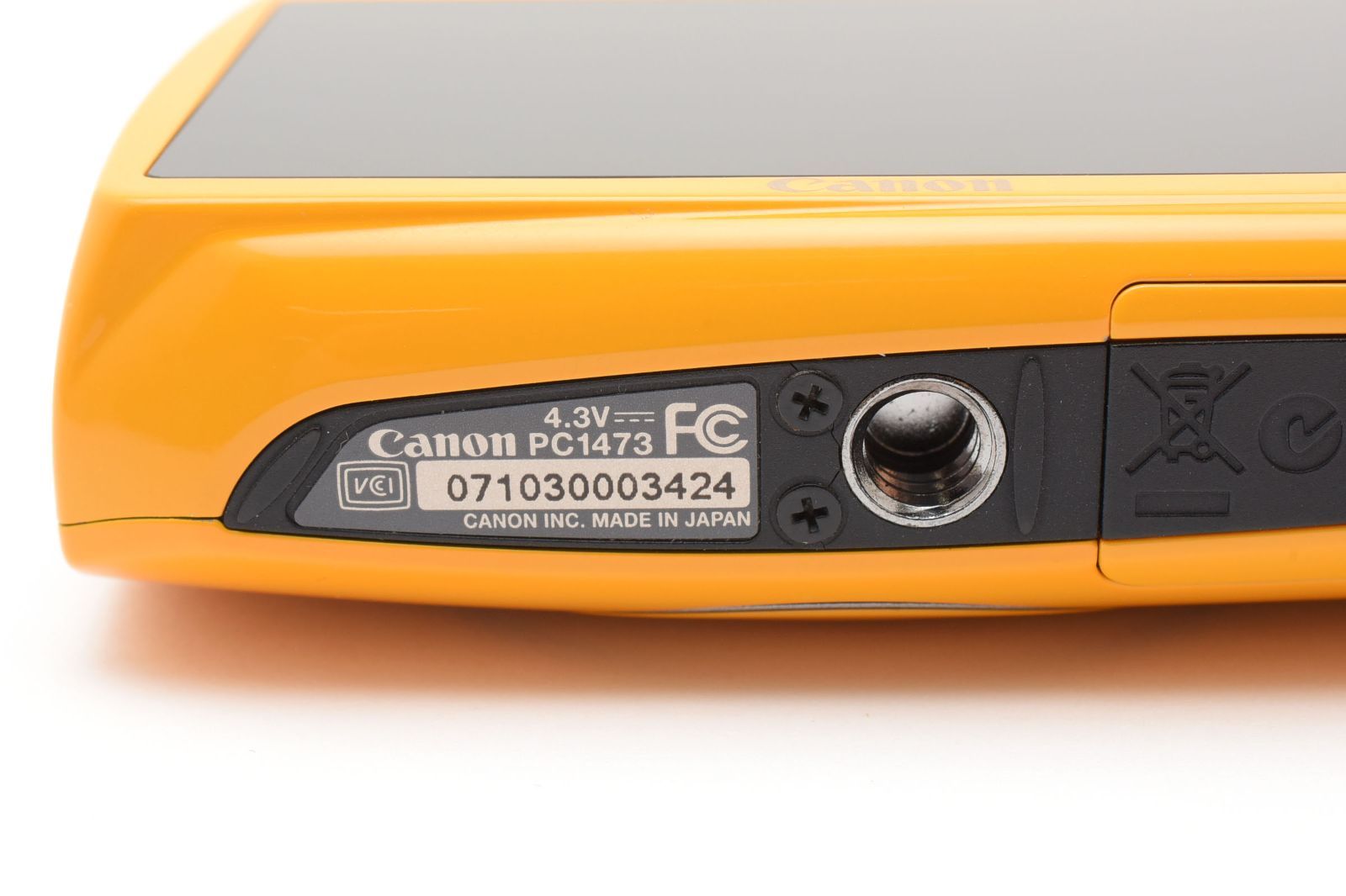 ☆極上品・希少カラー☆ キヤノン Canon IXY 30S イエロー F2.0レンズ