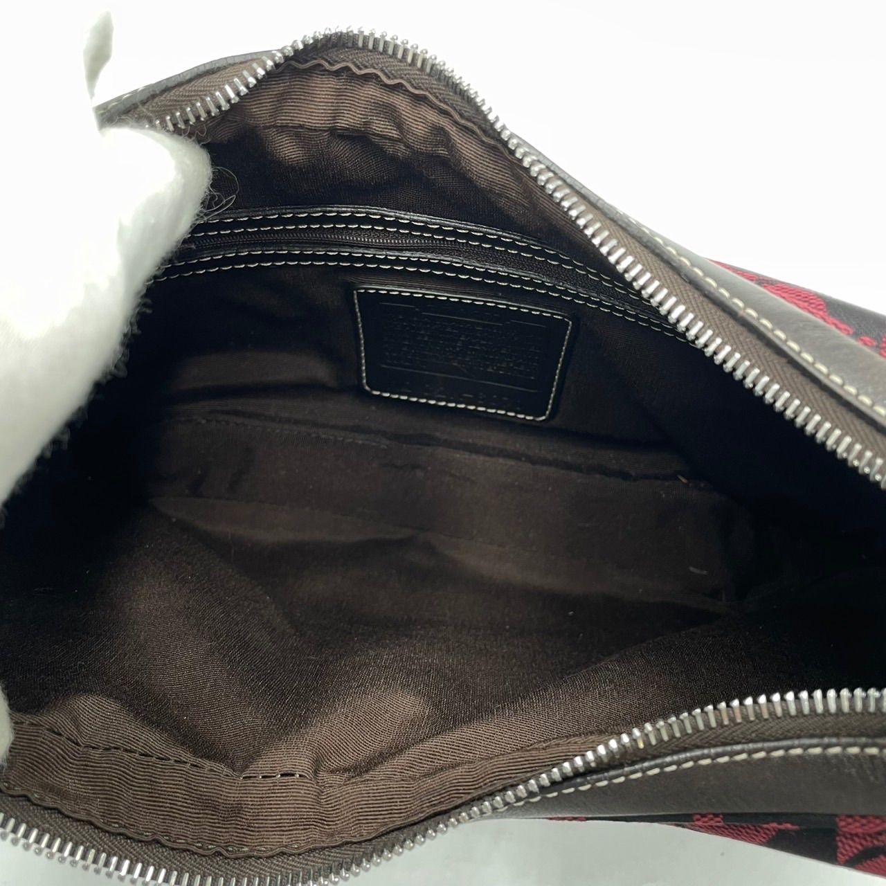 極美品○ COACH コーチ ショルダーバッグ ホーボー ワンショルダー 