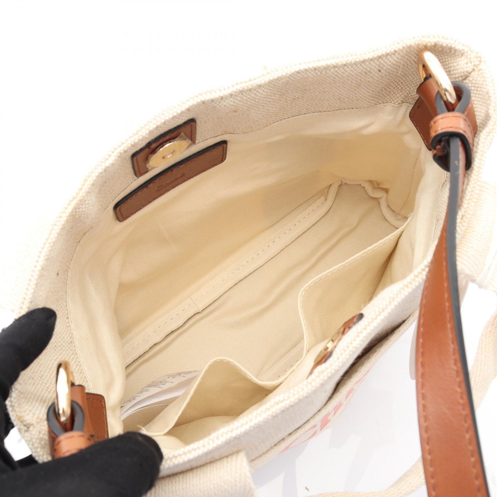 SEE BY CHLOE  ２ＷＡＹバッグ　ベージュ 中古・古着通販】SEE BY CHLOE (シーバイクロエ) 2WAYレザーバッグ 04