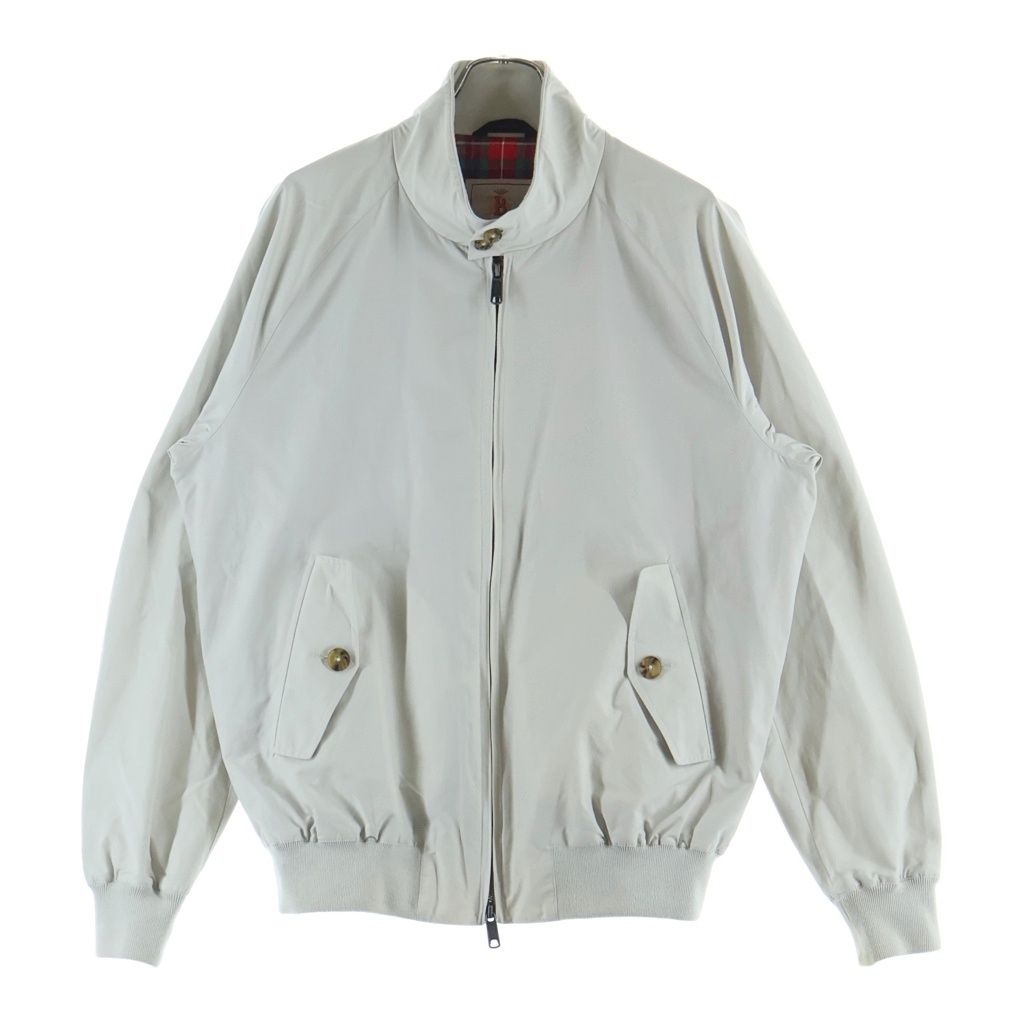 BARACUTA (Barracuta) G9 Classic Harrington Jacket Ivory BRCPS0001N