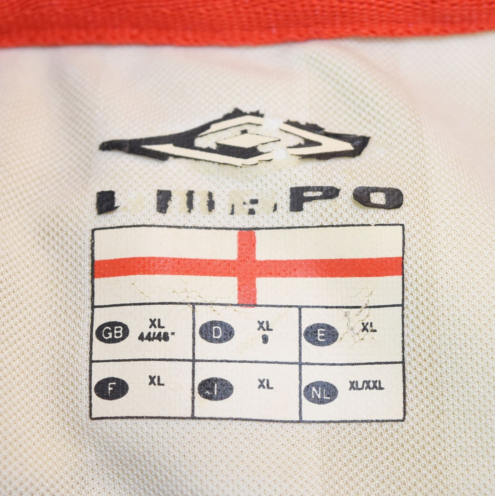 アンブロ UMBRO `02 W杯 イングランド代表 David Beckham デビッド