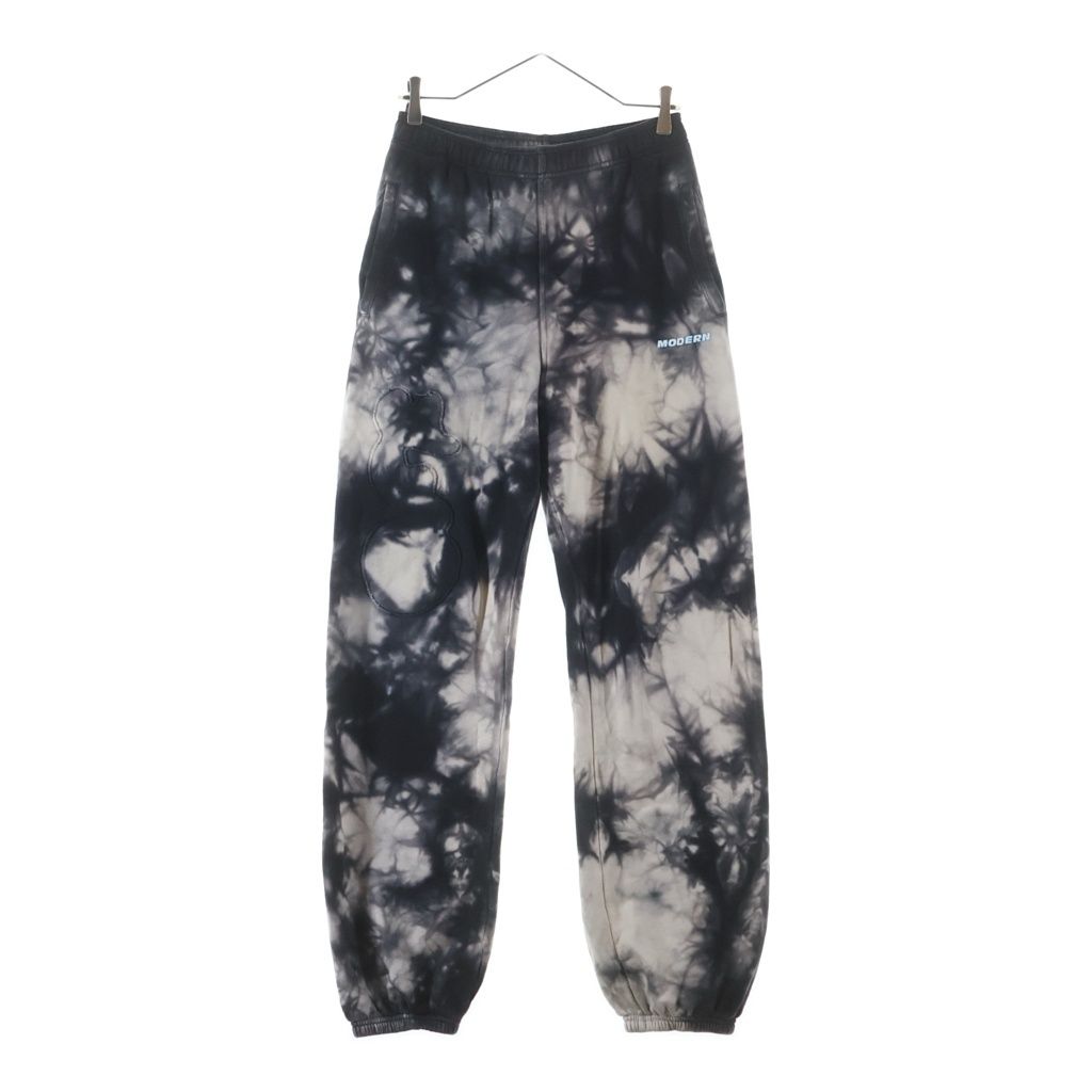 OFF-WHITE (オフホワイト) TIE DYE SLIM SWEATPANT タイダイ柄 スリム スウェットパンツ グレー OMCH027S20E30020