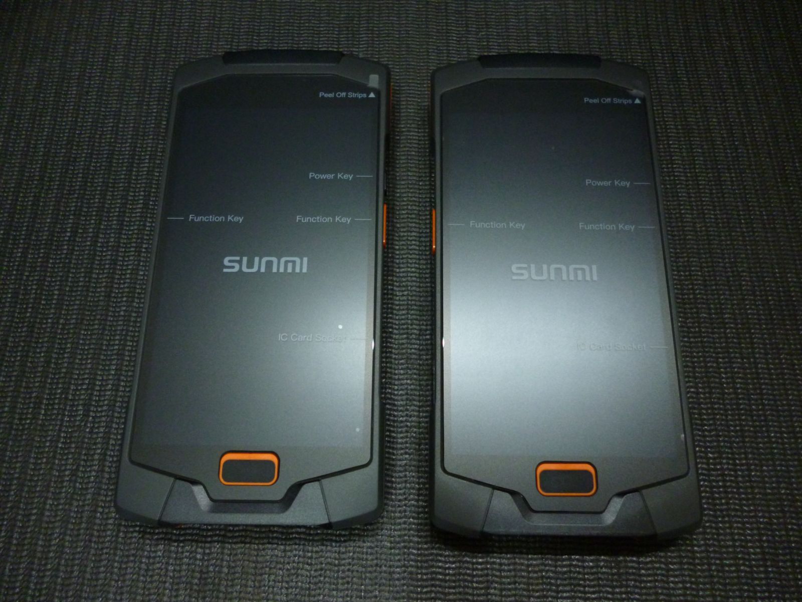 中古美品 2台セット SUNMI マルチ決済 Android ターミナル P2 LITE クレジットカード ICカード QRコード