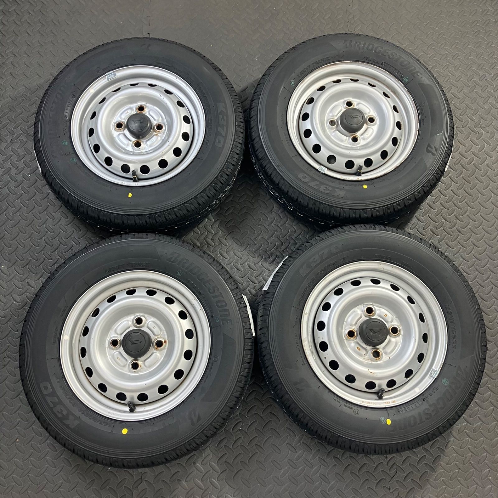 26年製 新品タイヤ 145/80R12 80/78N LT ブリヂストン K370(夏タイヤ 
